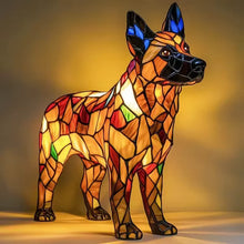 Afbeelding in Gallery-weergave laden, Lumihond - handgemaakte lichtgevende lamp die harten laat stralen
