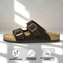 Afbeelding in Gallery-weergave laden, FeelFree - ergonomische en antislip kurken sandalen