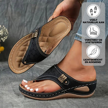 Afbeelding in Gallery-weergave laden, VivaComfort - ergonomische & antislip sandalen voor pijnbestrijding